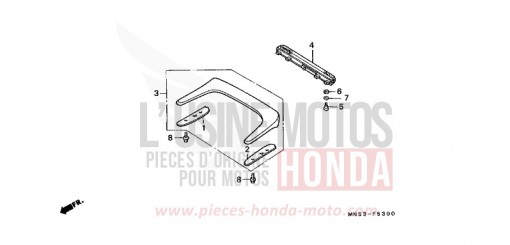 FEU DE STOP SURELEVE GL1500SEN de 1992